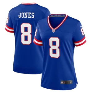 Daniel jones new york giants nike womens player jersey Royal