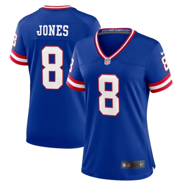 Daniel jones new york giants nike womens player jersey Royal