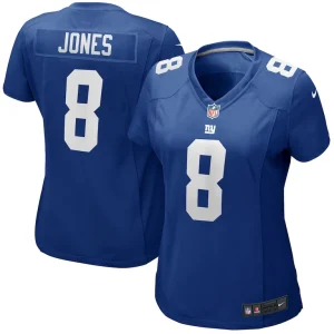 Daniel jones new york giants nike womens player jersey Royal