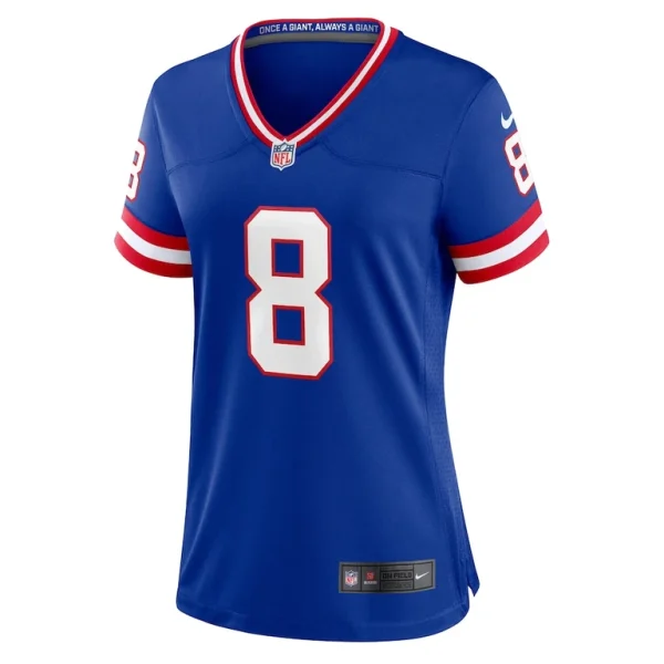 Daniel jones new york giants nike womens player jersey Royal M