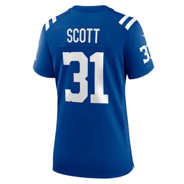 Daniel scott indianapolis colts nike womens game jersey Royal L