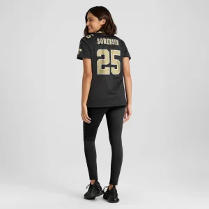 Daniel sorensen new orleans saints nike womens game player jersey Black 2XL