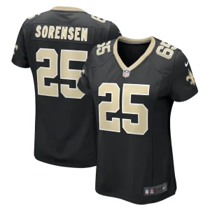 Daniel sorensen new orleans saints nike womens game player jersey Black
