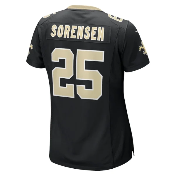 Daniel sorensen new orleans saints nike womens game player jersey Black L