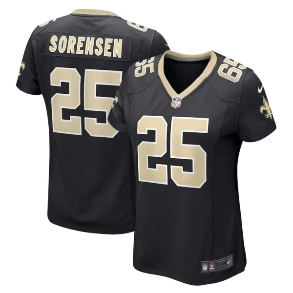 Daniel sorensen new orleans saints nike womens player game jersey Black