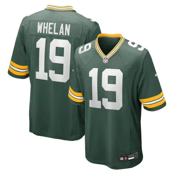 Daniel whelan green bay packers nike game jersey Green