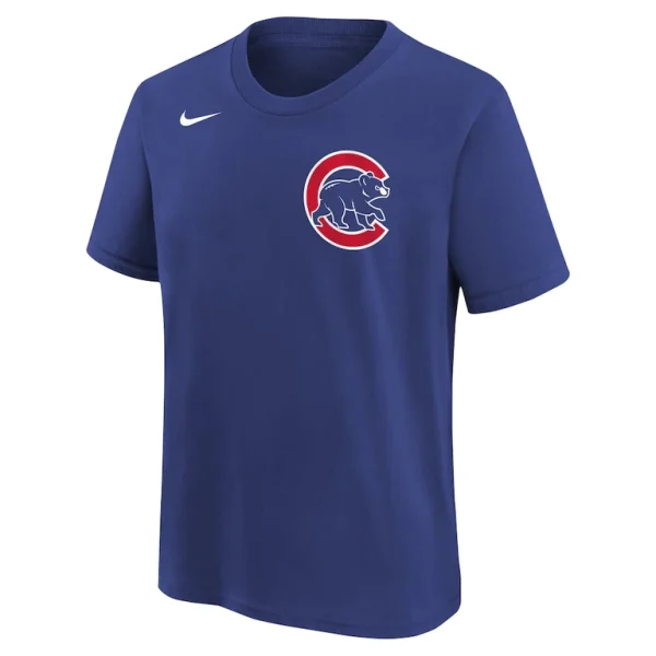 Dansby swanson chicago cubs nike youth home player name number t shirt Royal Yth M