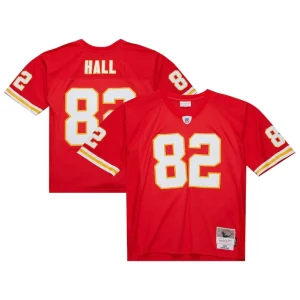Dante hall kansas city chiefs mitchell ness 2002 legacy replica jersey Red