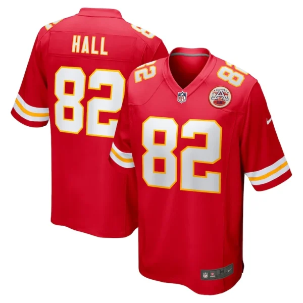 Dante hall kansas city chiefs nike retired player game jersey Red