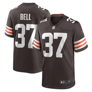 Danthony bell cleveland browns nike game player jersey Brown