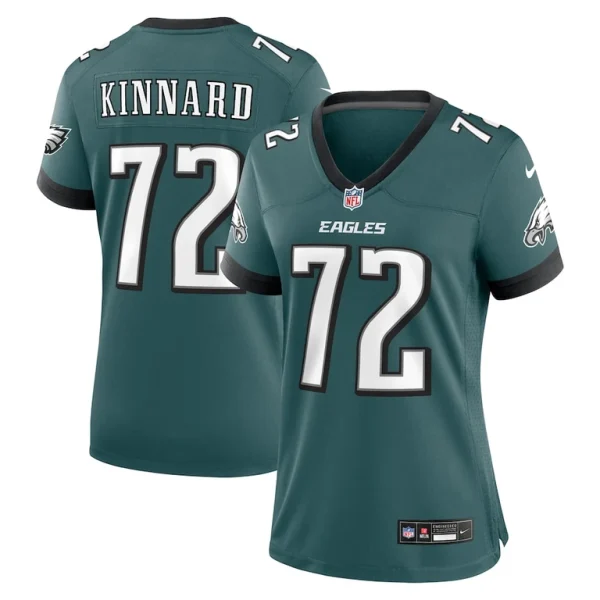 Darian kinnard philadelphia eagles nike womens team game jersey Midnight green