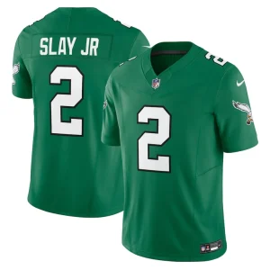 Darius slay jr. philadelphia eagles nike vapor f.u.s.e. limited jersey Kelly green