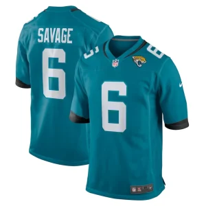 Darnell savage jacksonville jaguars nike team game jersey Teal