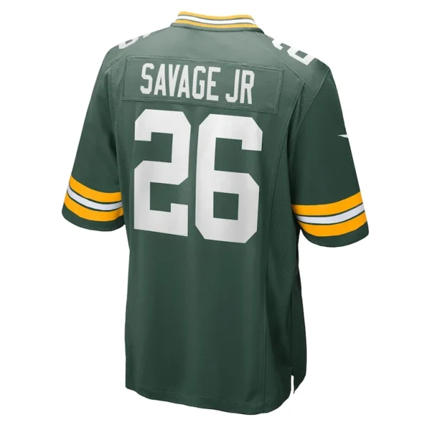 Darnell savage jr. green bay packers nike game team jersey Green L