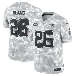 Daron bland dallas cowboys nike 2024 salute to service limited jersey Arctic camo