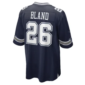Daron bland dallas cowboys nike player game jersey Navy L
