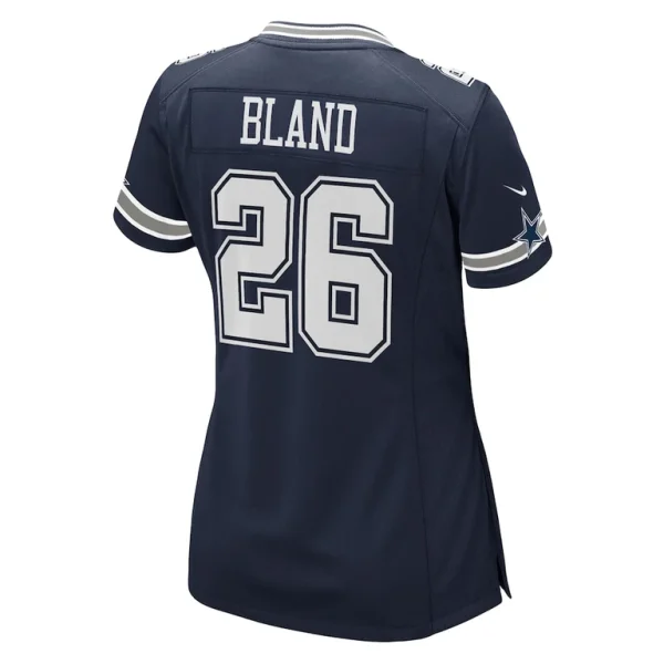 Daron bland dallas cowboys nike womens game jersey Navy L