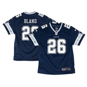 Daron bland dallas cowboys nike youth game jersey Navy