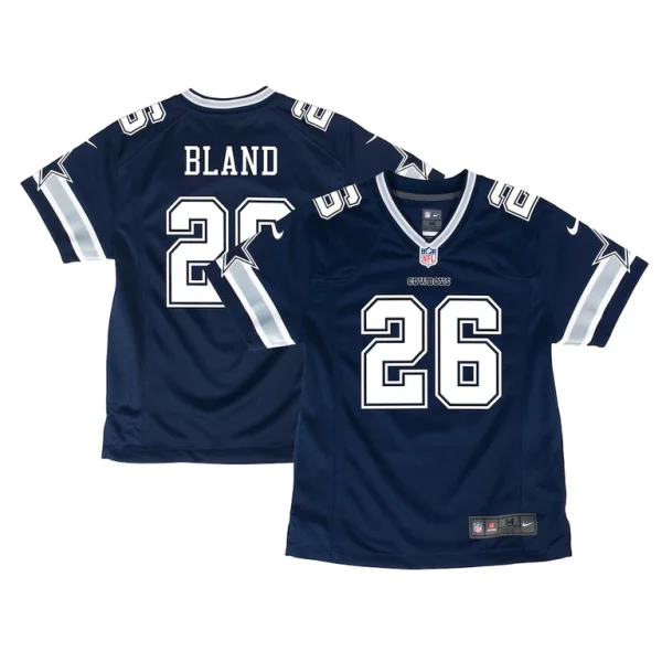 Daron bland dallas cowboys nike youth game jersey Navy