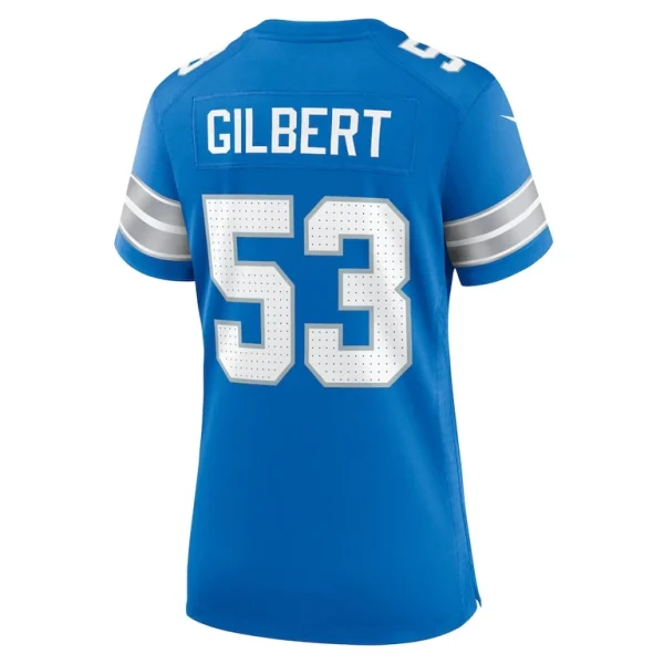 Daron gilbert detroit lions nike womens game jersey Blue L