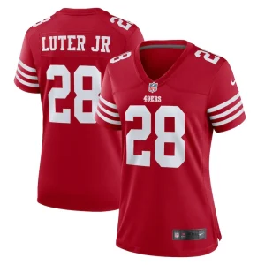 Darrell luter jr. san francisco 49ers nike womens game jersey Scarlet