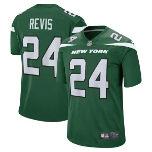 Darrelle revis new york jets nike retired player game jersey Gotham green