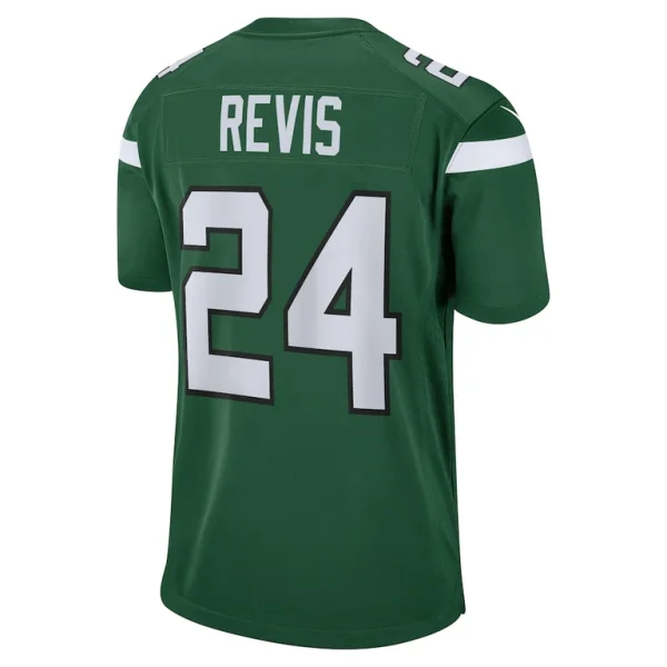 Darrelle revis new york jets nike retired player game jersey Gotham green L