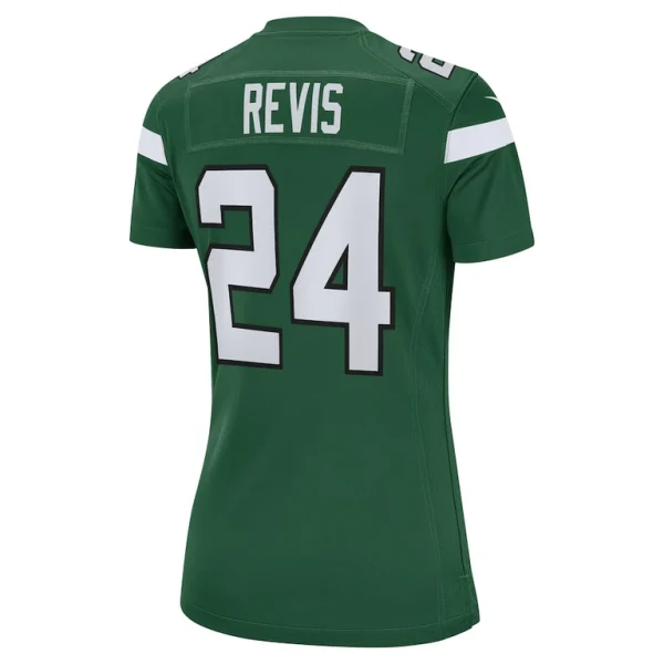 Darrelle revis new york jets nike womens retired player game jersey Gotham green L