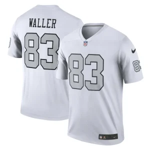 Darren waller las vegas raiders nike alternate legend player performance top White
