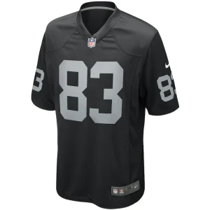 Darren waller las vegas raiders nike game player jersey Black M