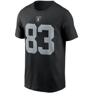 Darren waller las vegas raiders nike name number t shirt Black M