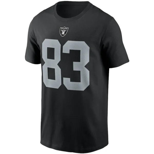 Darren waller las vegas raiders nike name number t shirt Black M