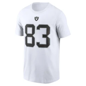 Darren waller las vegas raiders nike player name number t shirt White M