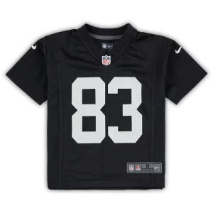 Darren waller las vegas raiders nike preschool game jersey Black 56