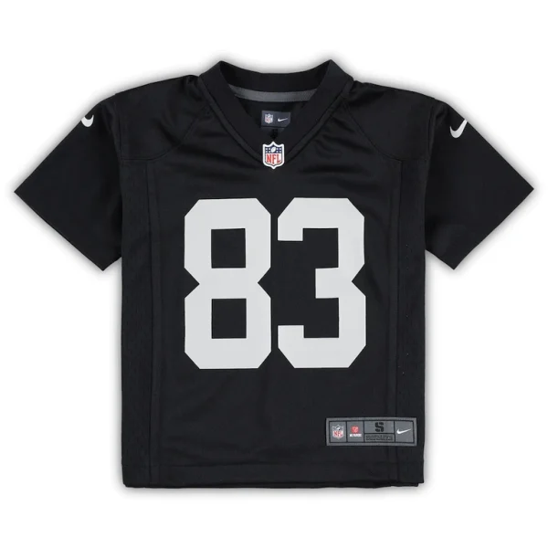 Darren waller las vegas raiders nike preschool game jersey Black 56