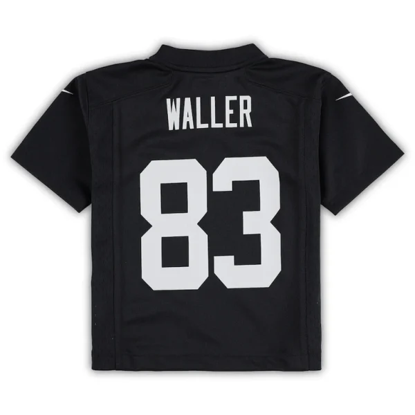 Darren waller las vegas raiders nike preschool game jersey Black 7