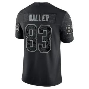 Darren waller las vegas raiders nike rflctv limited jersey Black 2XL