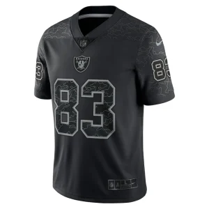 Darren waller las vegas raiders nike rflctv limited jersey Black L