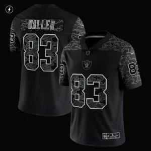 Darren waller las vegas raiders nike rflctv limited jersey Black M
