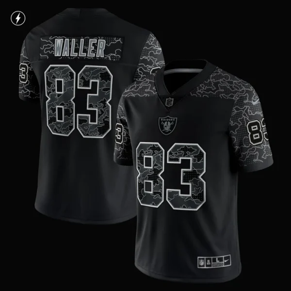 Darren waller las vegas raiders nike rflctv limited jersey Black M
