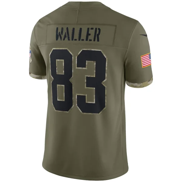 Darren waller las vegas raiders nike salute to service limited jersey Olive L