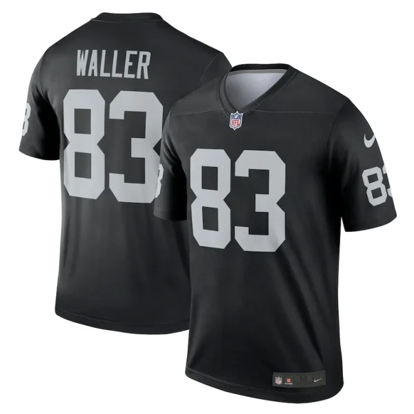 Darren waller las vegas raiders nike team legend player performance top Black