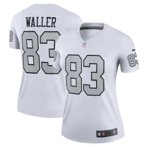Darren waller las vegas raiders nike womens alternate legend player performance top White