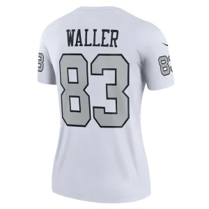 Darren waller las vegas raiders nike womens alternate legend player performance top White L