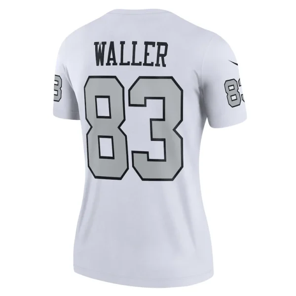 Darren waller las vegas raiders nike womens alternate legend player performance top White L
