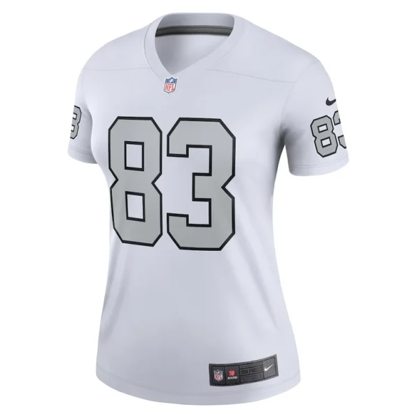 Darren waller las vegas raiders nike womens alternate legend player performance top White M