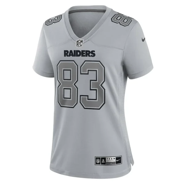 Darren waller las vegas raiders nike womens atmosphere fashion game jersey Gray M
