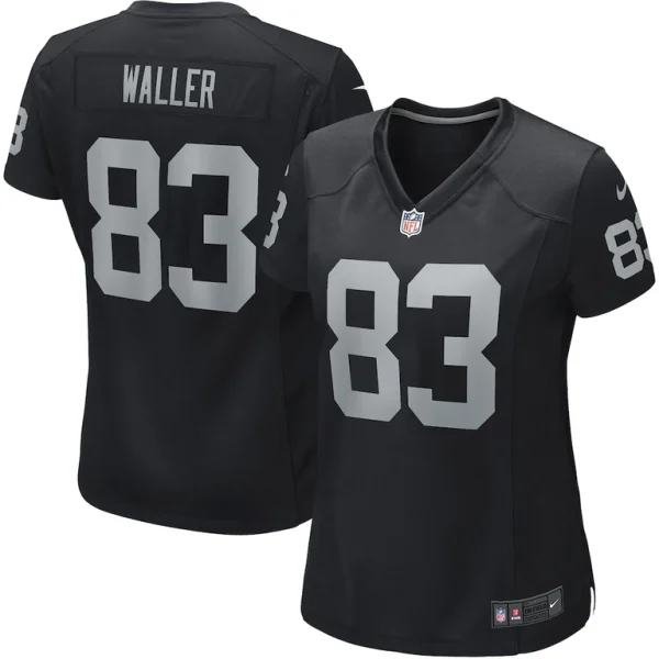 Darren waller las vegas raiders nike womens player jersey Black