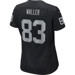 Darren waller las vegas raiders nike womens player jersey Black L
