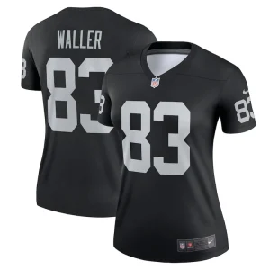 Darren waller las vegas raiders nike womens team legend player performance top Black